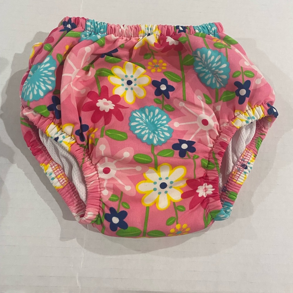 I play baby girl reusable swim diaper size 12 months